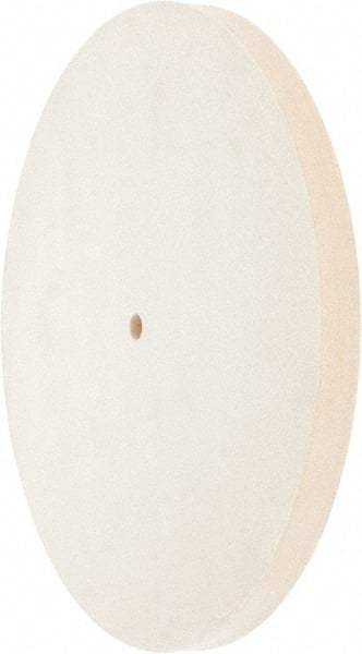 Value Collection - 12" Diam x 3/4" Thick Unmounted Buffing Wheel - 1 Ply, Polishing Wheel, 1/2" Arbor Hole, Medium Density - Makers Industrial Supply