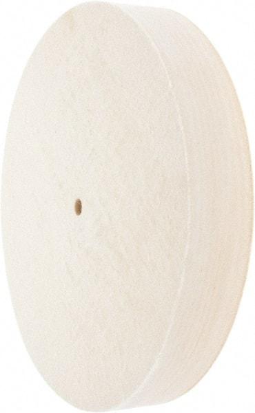 Value Collection - 12" Diam x 2" Thick Unmounted Buffing Wheel - 1 Ply, Polishing Wheel, 1/2" Arbor Hole, Soft Density - Makers Industrial Supply