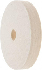 Value Collection - 6" Diam x 1" Thick Unmounted Buffing Wheel - 1 Ply, Polishing Wheel, 1" Arbor Hole, Soft Density - Makers Industrial Supply