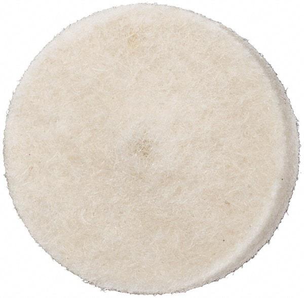 Value Collection - 1/2" Diam x 1/8" Thick Unmounted Buffing Wheel - 1 Ply, Polishing Wheel, 1/8" Arbor Hole, Medium Density - Makers Industrial Supply