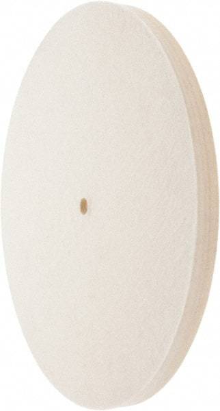 Value Collection - 12" Diam x 3/4" Thick Unmounted Buffing Wheel - 1 Ply, Polishing Wheel, 1/2" Arbor Hole, Soft Density - Makers Industrial Supply