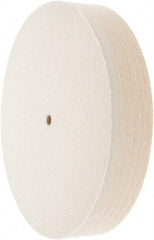 Value Collection - 10" Diam x 2" Thick Unmounted Buffing Wheel - 1 Ply, Polishing Wheel, 1/2" Arbor Hole, Soft Density - Makers Industrial Supply