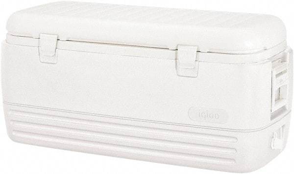 Igloo - 120 Qt Ice Chest - Polypropylene, White - Makers Industrial Supply