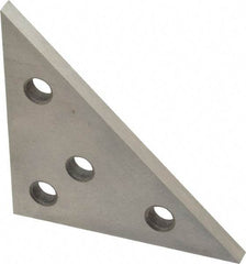 SPI - 90° Angle, 4-1/4 Inch Long, 1/4 Inch Thick, Steel, Angle Block - 10 Minutes Accuracy - Makers Industrial Supply