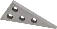 SPI - 90° Angle, 4 Inch Long, 1/4 Inch Thick, Steel, Angle Block - 10 Minutes Accuracy - Makers Industrial Supply