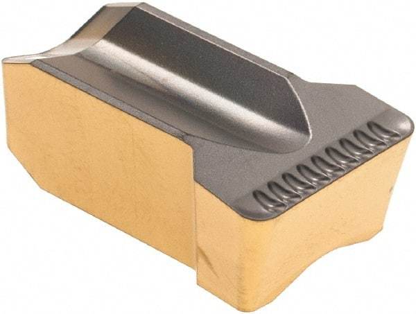 Iscar - 1453152TIGER Grade IC808, 14.53mm Cutting Width Carbide Grooving Insert - Neutral, 1.52mm Corner Radius, TiAlN Finish - Makers Industrial Supply