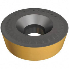 Iscar - RCMX250700 NR Grade IC8250 Carbide Turning Insert - TiCN/Al2O3/TiN Finish, Round, 25mm Inscr Circle, 5/16" Thick - Makers Industrial Supply