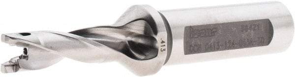 Iscar - 0.413" to 0.429" Diam, 3xD, 1.24" Max Depth, 5/8" Shank Diam, 3.77" OAL, Replaceable-Tip Drill - FCP, ICK, ICK-2M, ICM, ICP, iCP-2M Insert, 91188722 Toolholder, Series SumoCham - Makers Industrial Supply