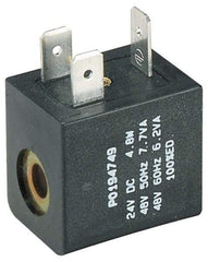 Parker - 12 DC Volt, Class F, Solenoid Coil - 5.5 Watt, IP 65 Enclosure, Use with Parker B Series Viking Valve - Makers Industrial Supply