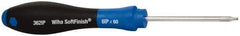 Wiha - IP6 Torx Plus Driver - 6-13/32" OAL, Ergonomic Handle - Makers Industrial Supply