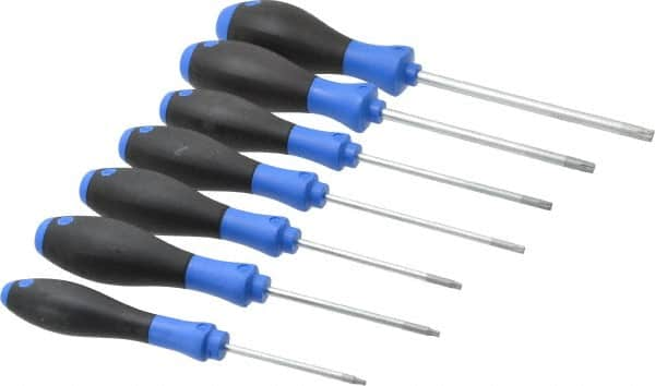 Wiha - 7 Piece, Torx Plus Standard Slotted Screwdriver Set - Comes in Box - Makers Industrial Supply