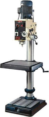 Jet - 10" Swing, Geared Head Drill & Tap Press - 12 Speed, 2 hp, Three Phase - Makers Industrial Supply
