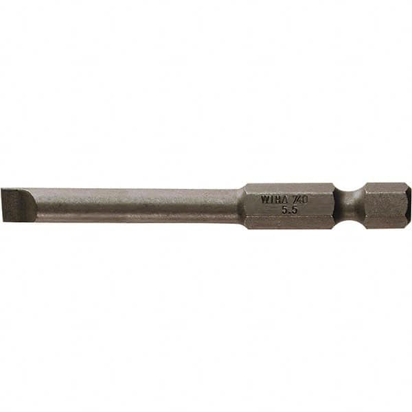 Wiha - 1/4" Power Bit - 1/4" Drive, 2-3/4" OAL - Makers Industrial Supply