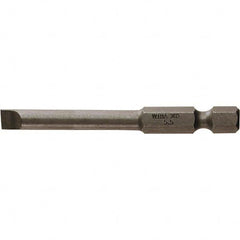 Wiha - 1/4" Power Bit - 1/4" Drive, 2-3/4" OAL - Makers Industrial Supply