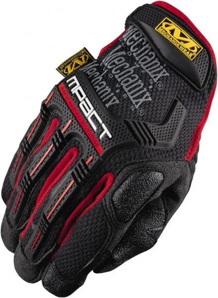 Mechanix Wear - Size L (10) Synthetic Leather Impact Work Gloves - Makers Industrial Supply