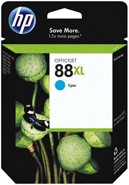 Hewlett-Packard - Cyan Ink Cartridge - Use with HP Officejet Pro K550 - Makers Industrial Supply