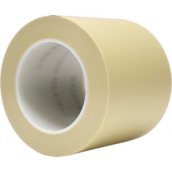 3M - 4" Wide x 60 Yd Long x 5 mil Green Polypropylene Masking Tape - Makers Industrial Supply