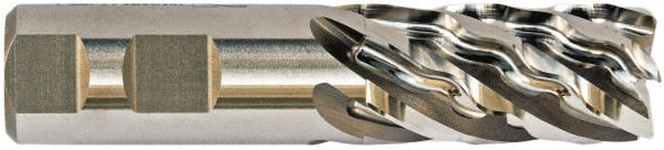 Niagara Cutter - 1-1/2" Diam 6 Flute Cobalt 0.04" Chamfer Width Corner Chamfer End Mill - Makers Industrial Supply