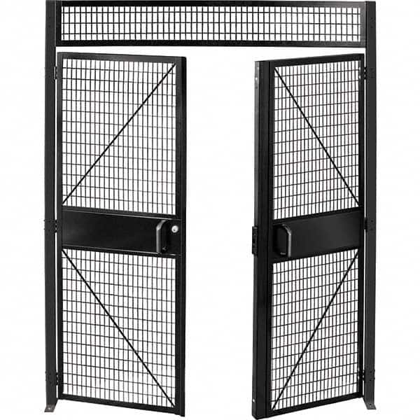 Folding Guard - Temporary Structure Doors Type: Hinged Door Width (Feet): 6 - Makers Industrial Supply