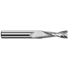 Harvey Tool - Corner Radius & Corner Chamfer End Mills; Mill Diameter (Inch): 1/16 ; Mill Diameter (Decimal Inch): 0.0625 ; End Type: Corner Radius ; Corner Radius (Decimal Inch): 0.0050 ; Number of Flutes: 2 ; Material: Solid Carbide - Exact Industrial Supply