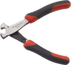 GearWrench - 4-1/4" OAL, 0.049" Capacity, End Cutting Pliers - 0.51" Jaw Length x 1/2" Jaw Width - Makers Industrial Supply