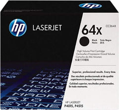 Hewlett-Packard - Black Toner Cartridge - Use with Hewlett-Packard LaserJet P4015n, P4015dn, P4015tn, P4015x, P4515n, P4515tn & P4515x - Makers Industrial Supply