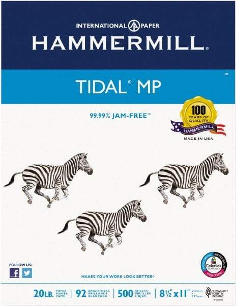 Hammermill - White Copy Paper - Use with Laser Printers, Copiers, Plain Paper Fax Machines - Makers Industrial Supply