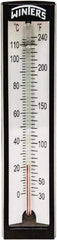 Winters - 30 to 240°F, Industrial Thermometer with Standard Thermowell - 2 Inch Immersion Length, 1-7/8 Inch Stem Length, 6 Inch Long, 1/2 Inch Thread - Makers Industrial Supply