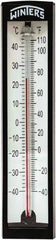 Winters - -40 to 110°F, Industrial Thermometer with Standard Thermowell - 2 Inch Immersion Length, 1-7/8 Inch Stem Length, 6 Inch Long, 1/2 Inch Thread - Makers Industrial Supply