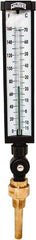 Winters - -15 to 160°F, Industrial Thermometer with Standard Thermowell - 3 Inch Immersion Length, 3-1/2 Inch Stem Length, 17 Inch Long, 3/4 Inch Thread - Makers Industrial Supply