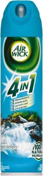 Air Wick - 8 oz Aerosol Can Air Freshener - Spray, Fresh Waters Scent - Makers Industrial Supply