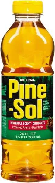 Pine-Sol - 24 oz Bottle All-Purpose Cleaner - Liquid, Disinfectant, Pine - Makers Industrial Supply