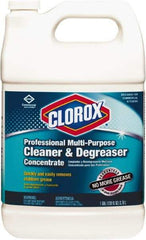 Clorox - 1 Gal Bottle Cleaner/Degreaser - Liquid, Citrus - Makers Industrial Supply