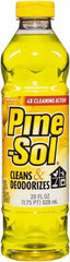 Pine-Sol - 28 oz Bottle All-Purpose Cleaner - Liquid, Lemon - Makers Industrial Supply