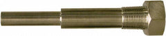 Winters - 6-3/4 Inch Overall Length, 3/4 Inch Thread, 304 Stainless Steel Thermowell - 5 Inch Insertion Length - Makers Industrial Supply