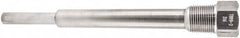 Winters - 10 Inch Overall Length, 3/4 Inch Thread, 316 Stainless Steel Thermowell - 7-1/2 Inch Insertion Length - Makers Industrial Supply