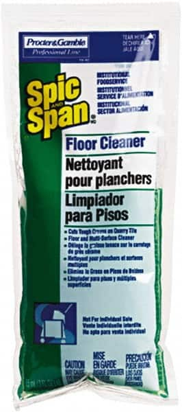 Spic & Span - Packet Cleaner - Use on Resilient Flooring - Makers Industrial Supply