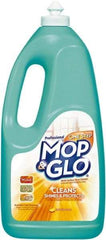 Mop&Glo - Bottle Cleaner - Use on Ceramic Tile, Laminate Surfaces, Linoleum, Quarry Tile, Cement, Concrete, Vinyl Tile, Terra Cotta, Terrazzo, Vinyl Composite Tile (VCT) - Makers Industrial Supply