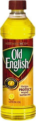 Old English - 16 Fluid Ounce Liquid Furniture Polish - Lemon Scent, Bottle - Makers Industrial Supply