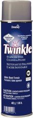 Twinkle - 17 Fluid Ounce Liquid Stainless Steel Cleaner and Polish - Unscented, Aerosol - Makers Industrial Supply