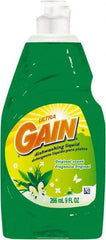 Gain - 9 oz Bottle Manual Dishwashing Liquid - Original Scent - Makers Industrial Supply