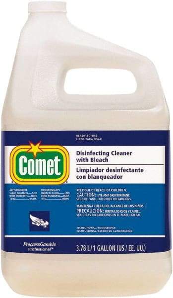 Comet USA LLC - 1 Gal Jug Liquid Bathroom Cleaner - Fresh Scent, Disinfectant, General Purpose Cleaner - Makers Industrial Supply