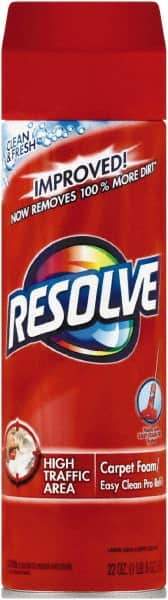 Resolve - 22 oz Aerosol Carpet & Upholstery Cleaner - Unscented - Makers Industrial Supply