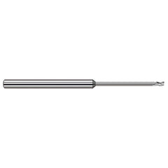 Harvey Tool - 3/16", 9/32" LOC, 3/16" Shank Diam, 4" OAL, 3 Flute Solid Carbide Square End Mill - Exact Industrial Supply