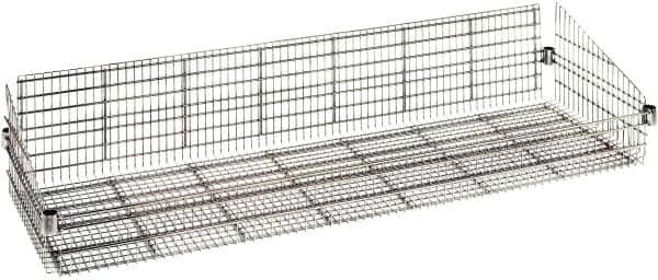 Quantum Storage - Wire Basket Unit - 60" Wide x 18" Deep x 10" High, - Makers Industrial Supply