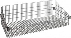 Quantum Storage - Wire Basket Unit - 24" Wide x 18" Deep x 10" High, - Makers Industrial Supply