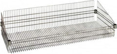 Quantum Storage - Wire Basket Unit - 48" Wide x 24" Deep x 10" High, - Makers Industrial Supply