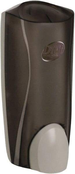 Dial - 1000 mL Liquid Hand Soap Dispenser - Acrylic, Hanging, Gray - Makers Industrial Supply