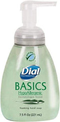 Dial - 7.5 oz Pump Bottle Foam Soap - Light Green, Fresh Fragrance Scent - Makers Industrial Supply