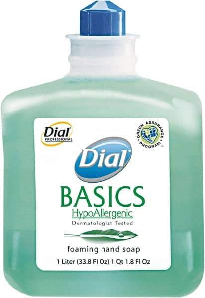 Dial - 1 L Dispenser Refill Foam Soap - Green, Honeysuckle Scent - Makers Industrial Supply